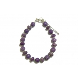 Beaded Purple Sugilite Bracelet Beaded Purple Sugilite Bracelet